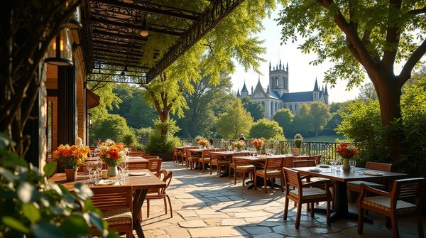 Les meilleures terrasses de restaurant à poitiers cet été